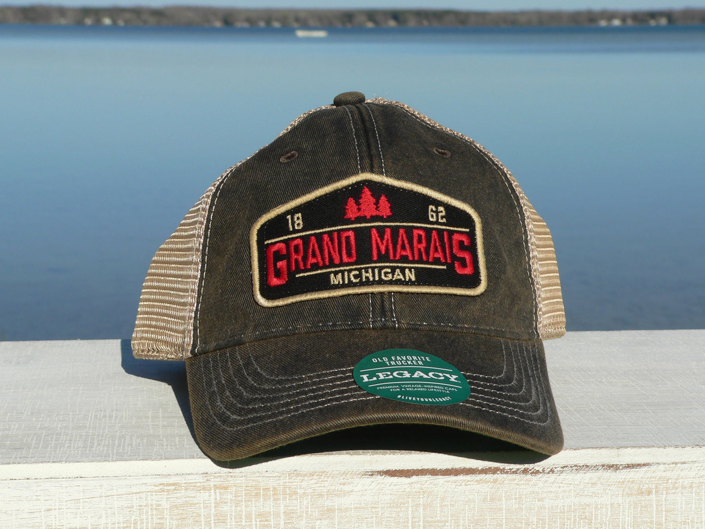 Pine Tree logo Twill/Mesh Ball Cap