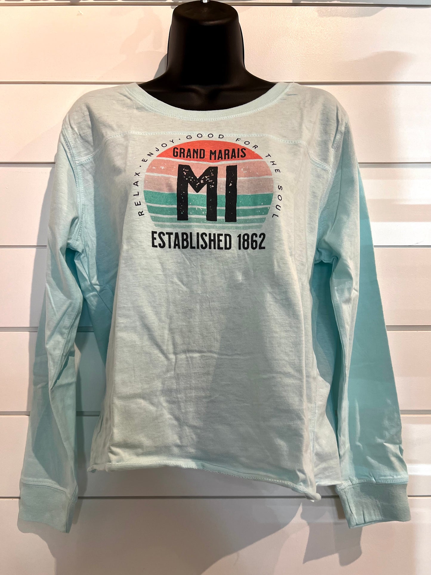 Cropped Long-Sleeve T-Shirt