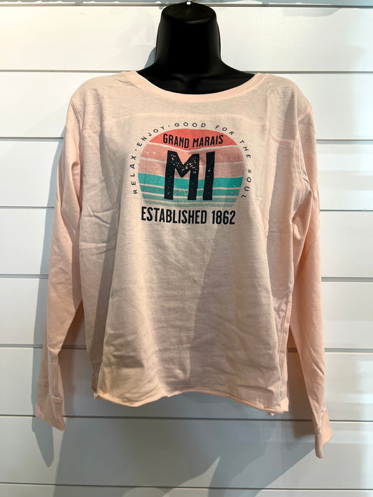 Cropped Long-Sleeve T-Shirt