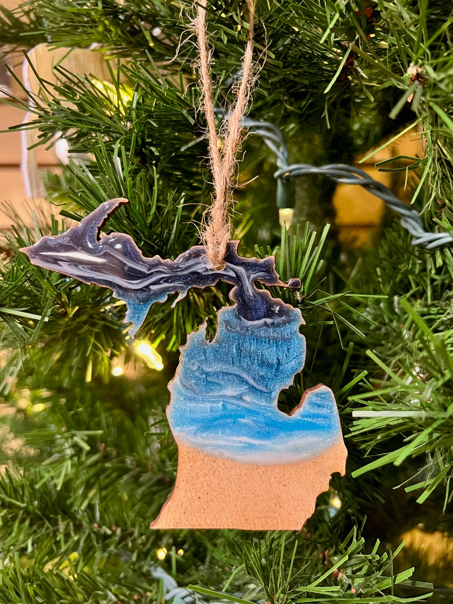 Michigan Resin Ornament