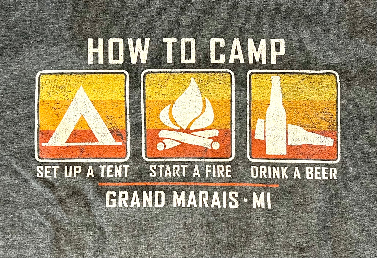 How to Camp T-Shirt