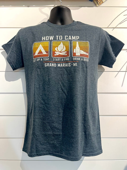 How to Camp T-Shirt