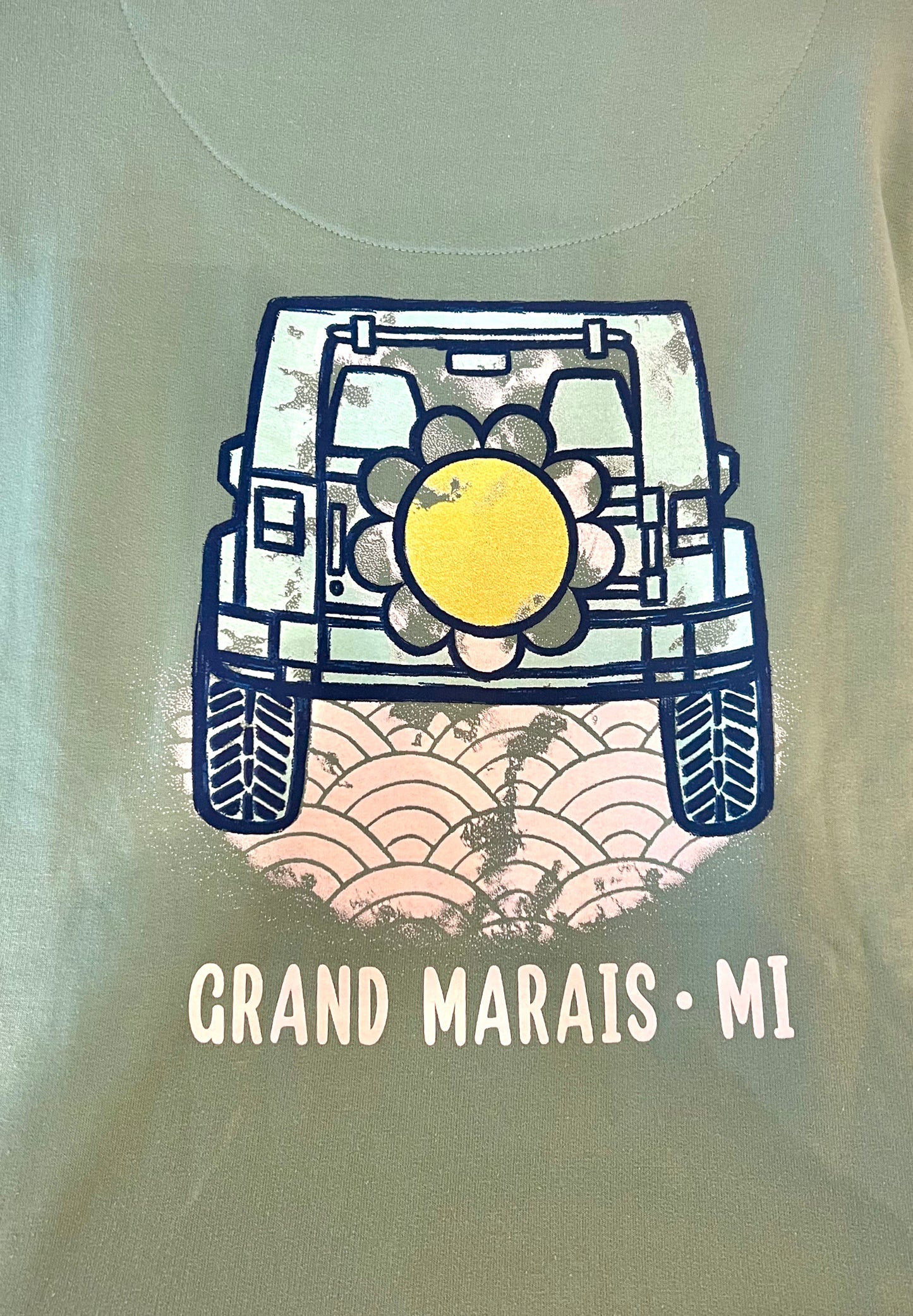 Grand Marais Jeep Hooded Sweatshirt