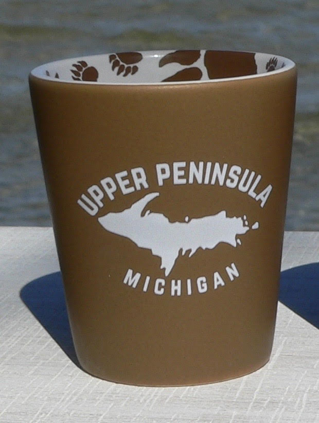 Upper Peninsula Animal Print Shot Glasses