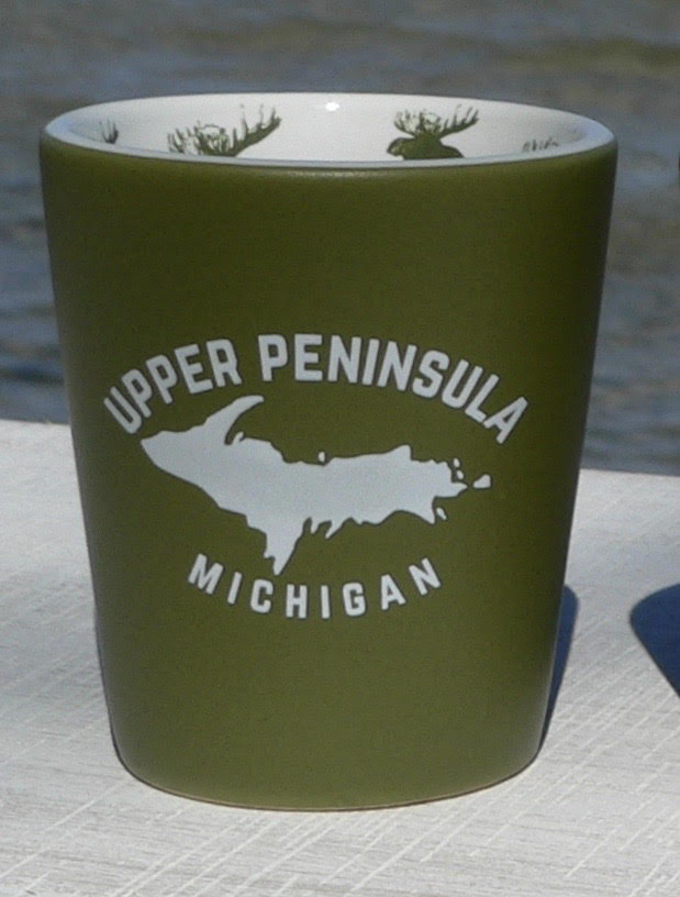 Upper Peninsula Animal Print Shot Glasses