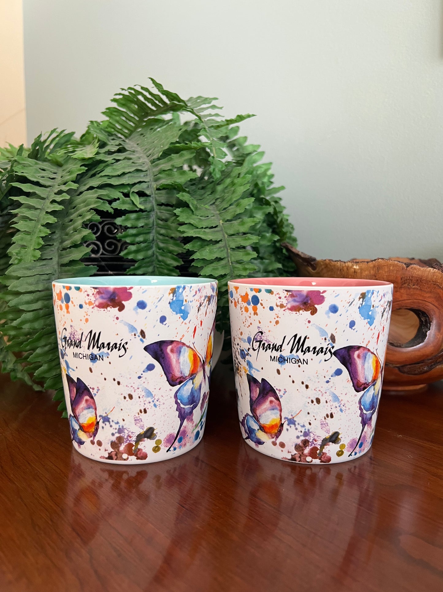 Butterfly Watercolor Mug