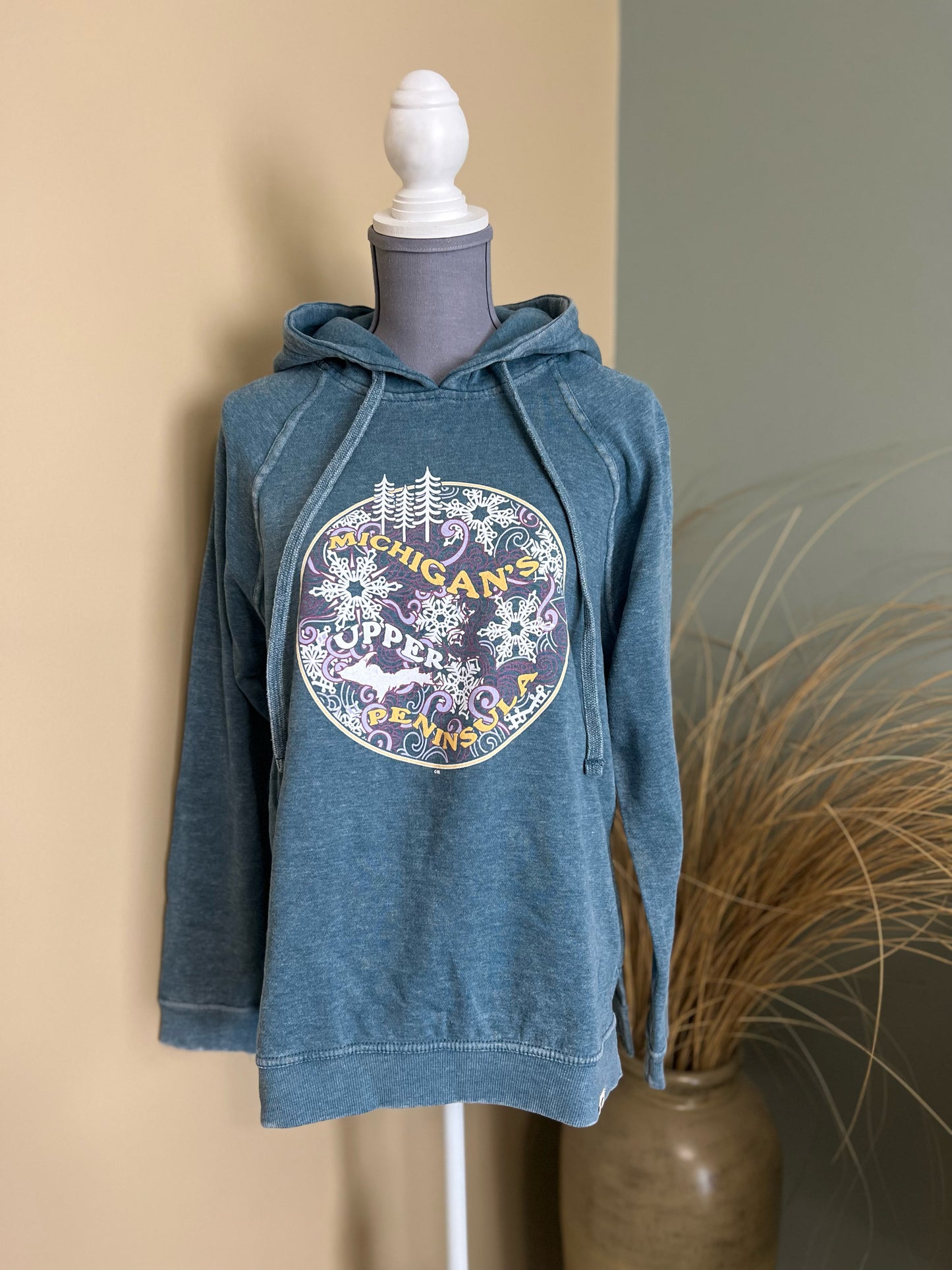 Snowflake Hooded Sweatshirt