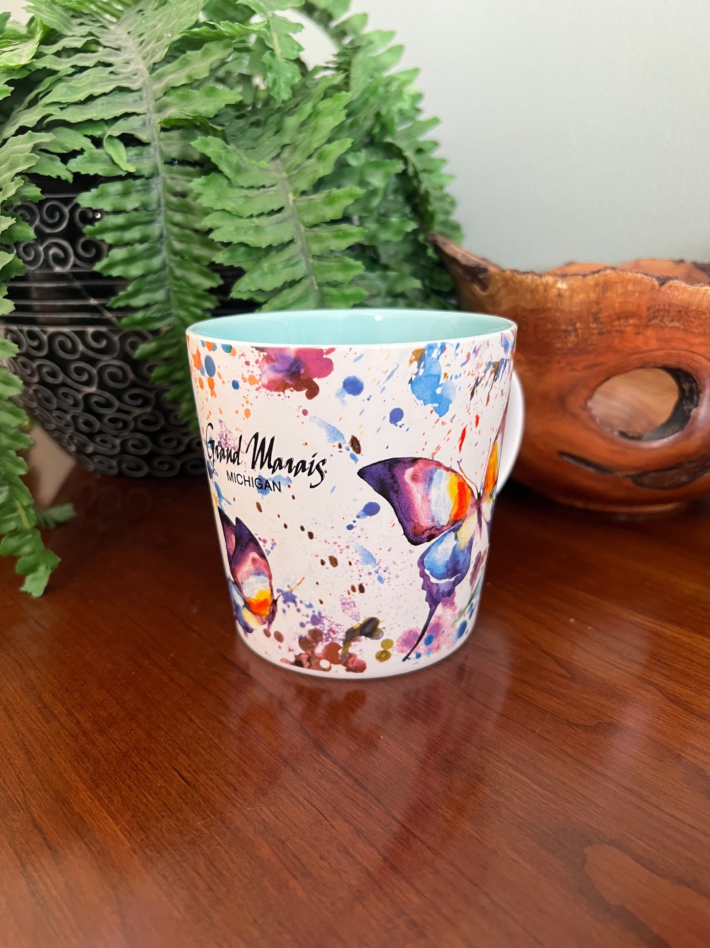 Butterfly Watercolor Mug