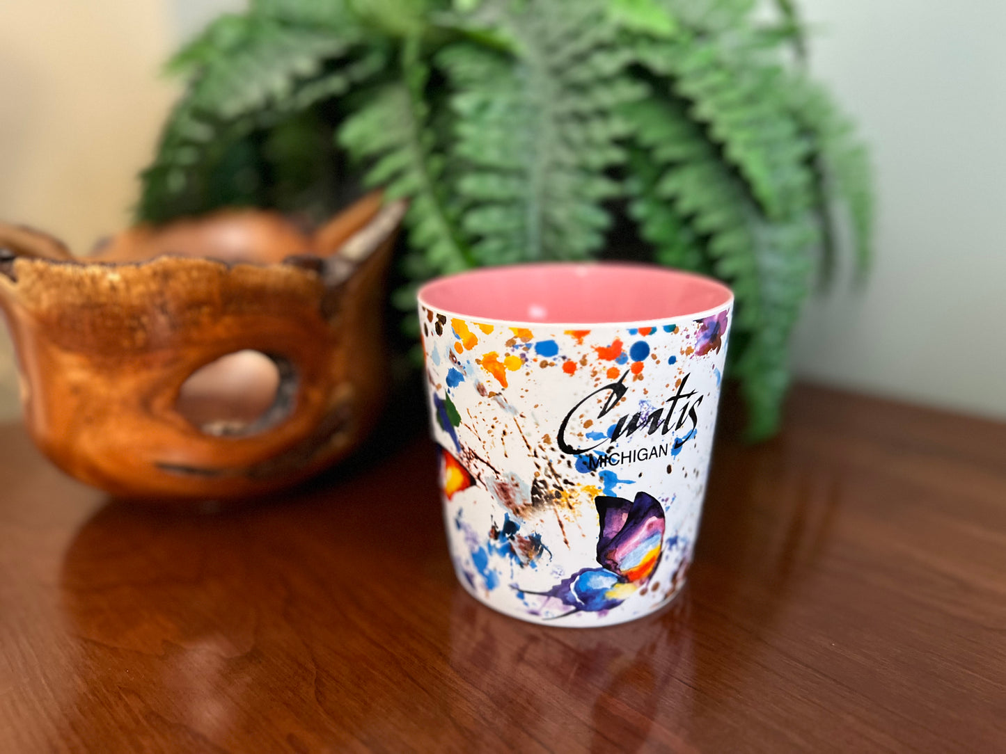 Butterfly Watercolor Mug