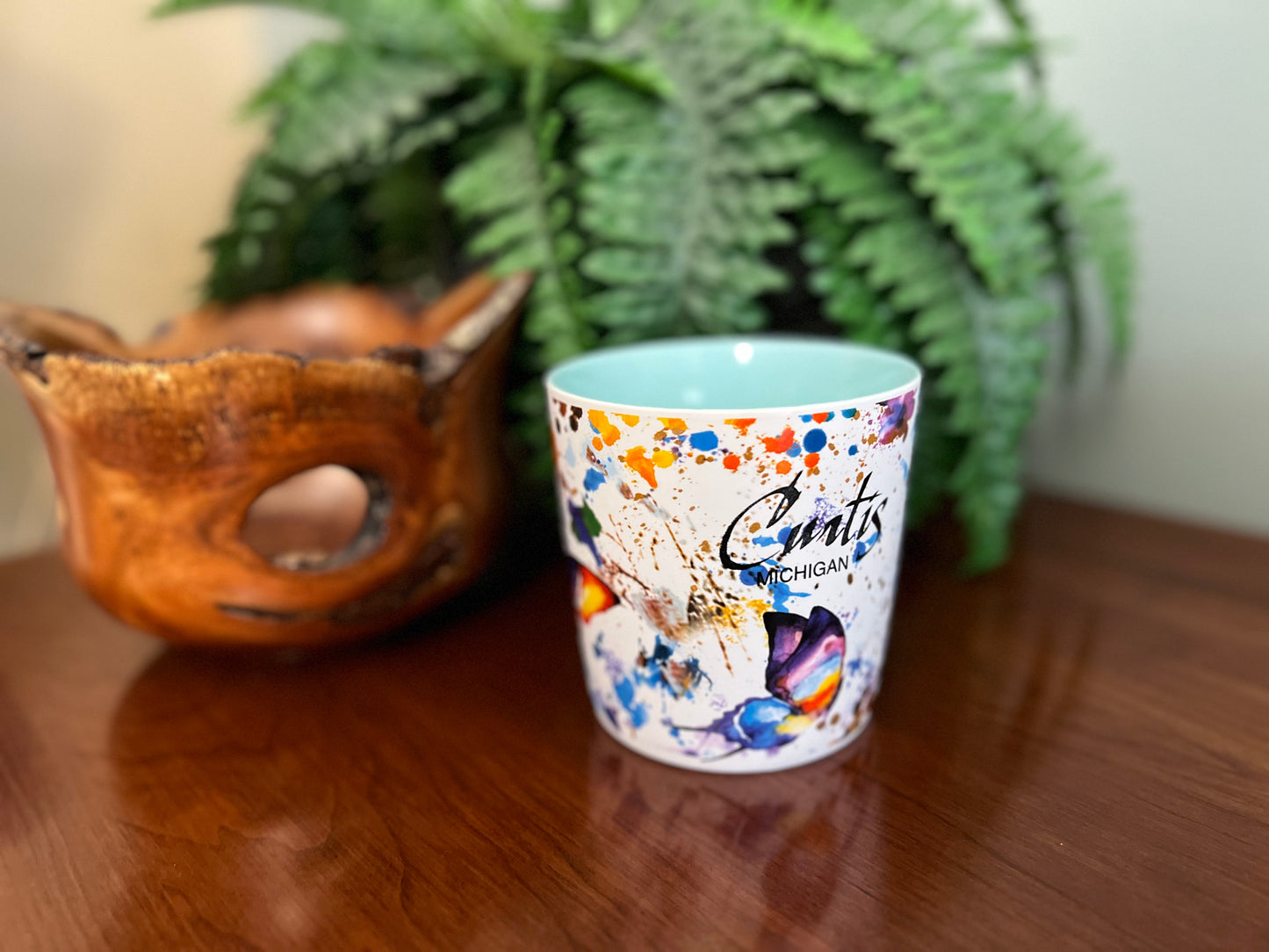 Butterfly Watercolor Mug