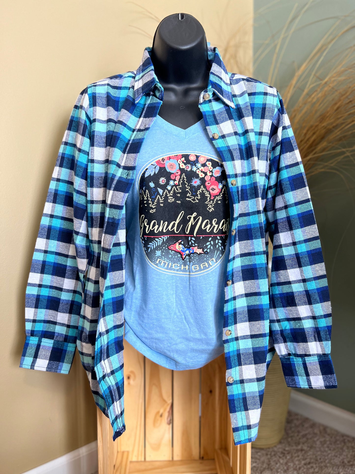 Women's Flannel Button Up