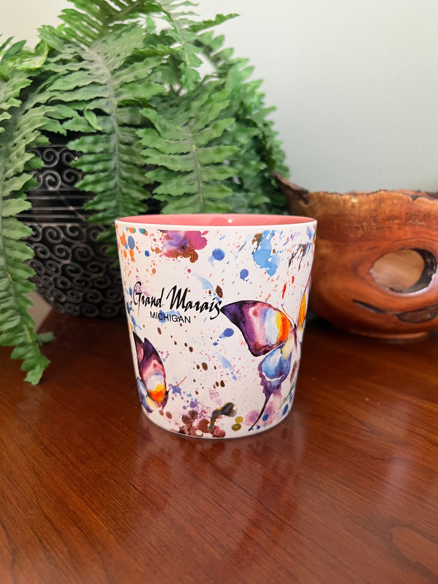 Butterfly Watercolor Mug